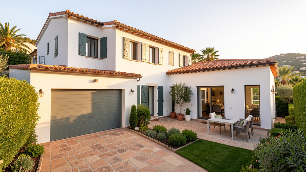 Maison de ville sur la Côte d’Azur : optimiser garage, cour et annexes pour mieux louer ou revendre